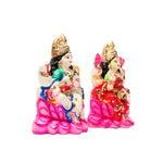Traditional Lakshmi Saraswathi Idol Pair - Navaratri Golu Doll Set