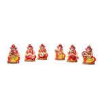 Ganesh Music Set Clay Dolls