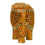 Elephant with Inlay Working ragaarts.myshopify.com