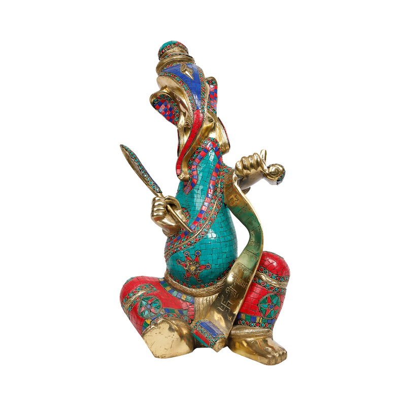 Brass Ramayana Ganesh