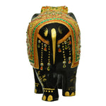 Elephant With Amboj Painting & Stone Work ragaarts.myshopify.com