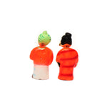 Mama Mami Pair (Set of 2) Clay Dolls