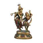 Radha Krishna Dancing Idols