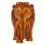 Wooden Carving Elephant ragaarts.myshopify.com