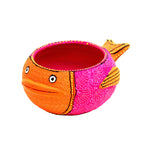 Handmade Clay Fish Diya for Festive Decor