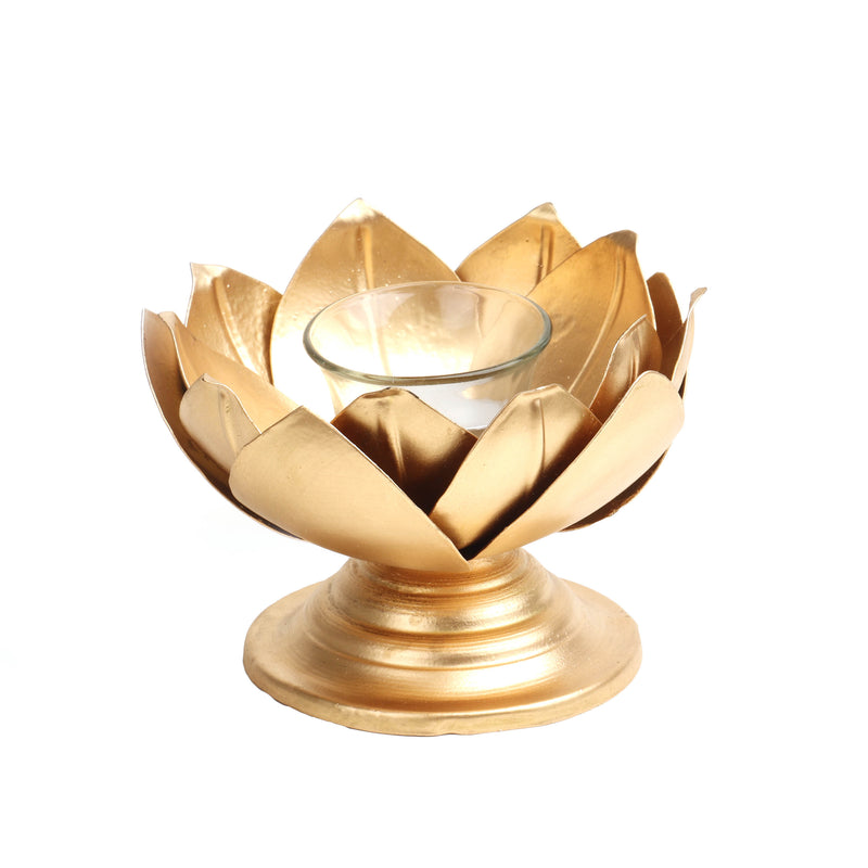 LOTUS T LIGHT ON STAND