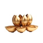 Metal Lotus Flower T-Light