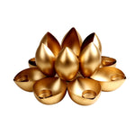 Metal Lotus Flower T-Light