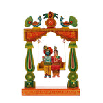 Jhula Radha and Krishna