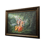 Radha Krishna Love Canvas Painting