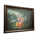 Radha Krishna Love Canvas Painting