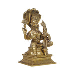 Brass Lakshmi Narasimha Idol