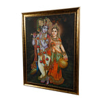 Radha Krishna Canvas Painting