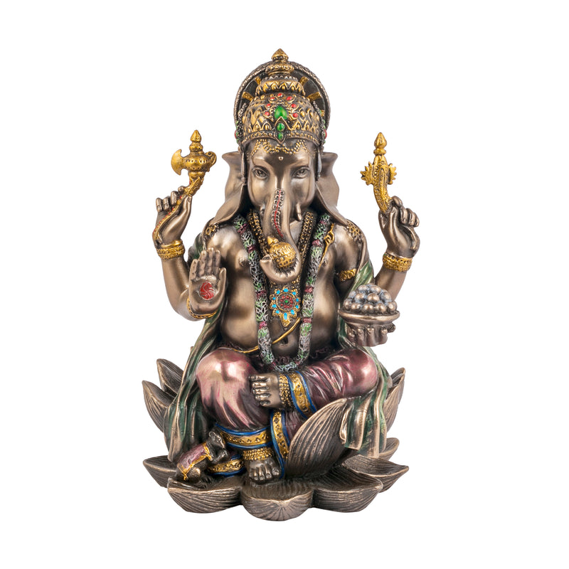 Ganesha Sitting on Lotus