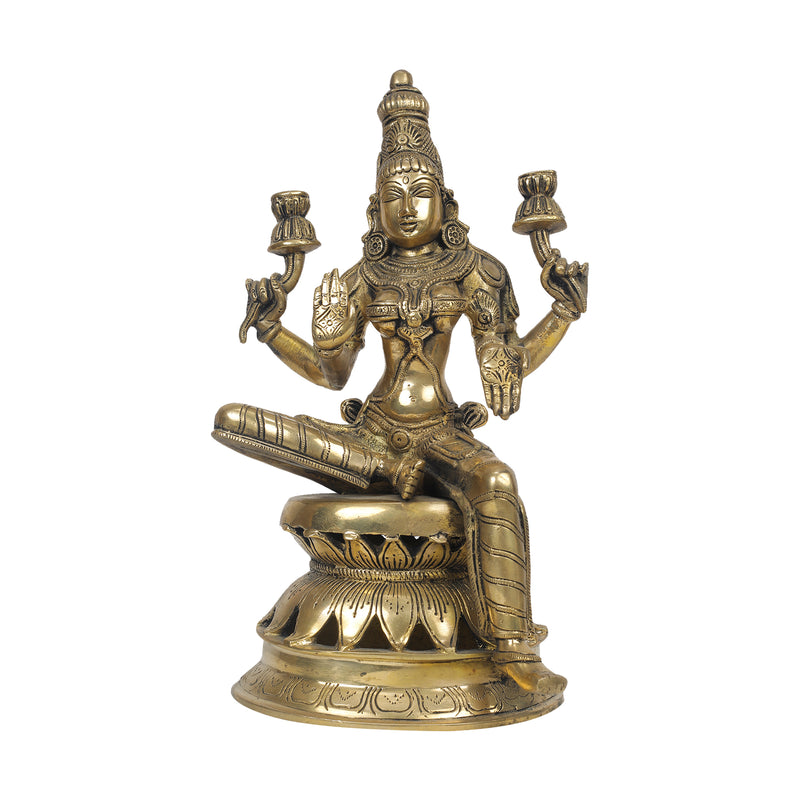 Brass Lakshmi Sitting