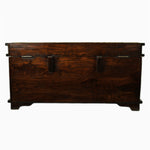 Sheesham Wooden Box With Brass Sheet Work ragaarts.myshopify.com