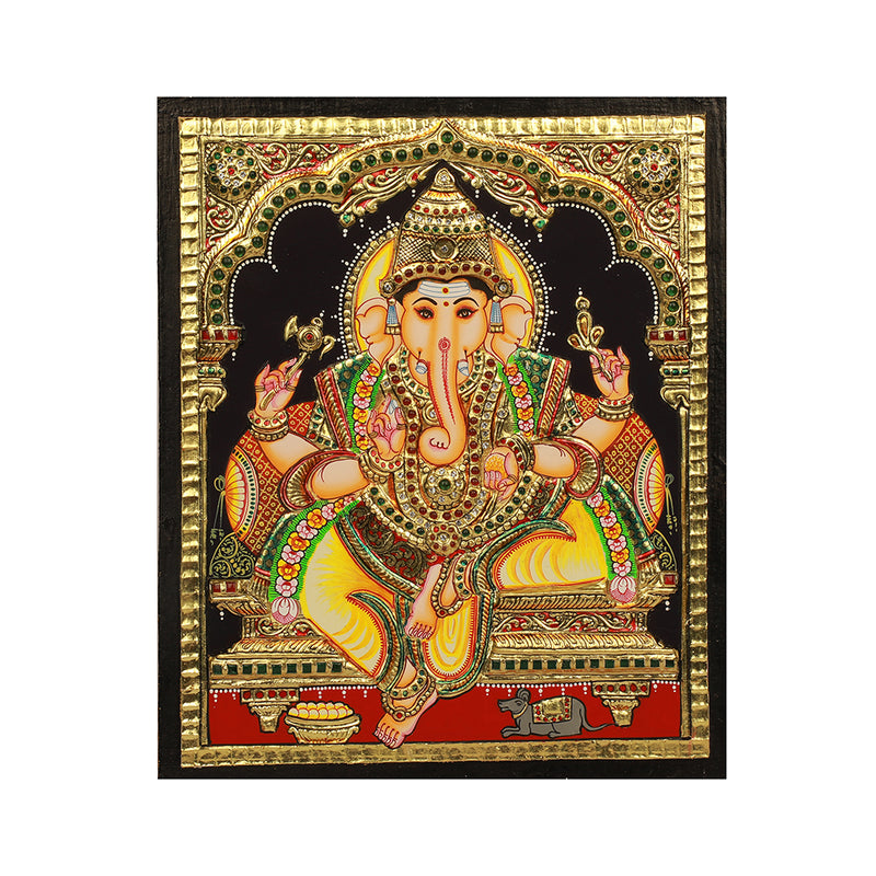 Tanjore Painting Ganesha