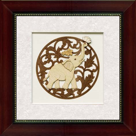 Wh 8x8 Round Elephant ragaarts.myshopify.com