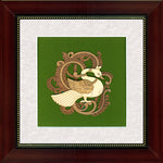 Wh 8x8 Deco Swan ragaarts.myshopify.com