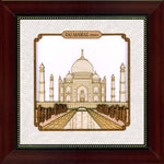 Carved 8in x 8in Taj Mahal ragaarts.myshopify.com