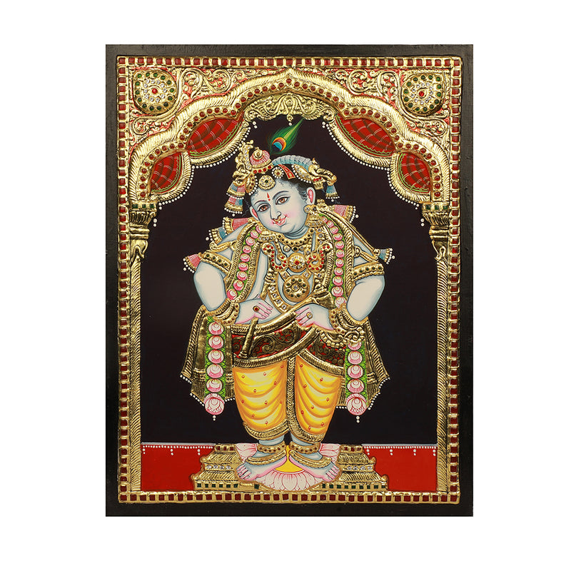 Authentic Tanjore Krishna Paintings