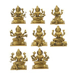 Bronze Sitting Ashata Laxmi