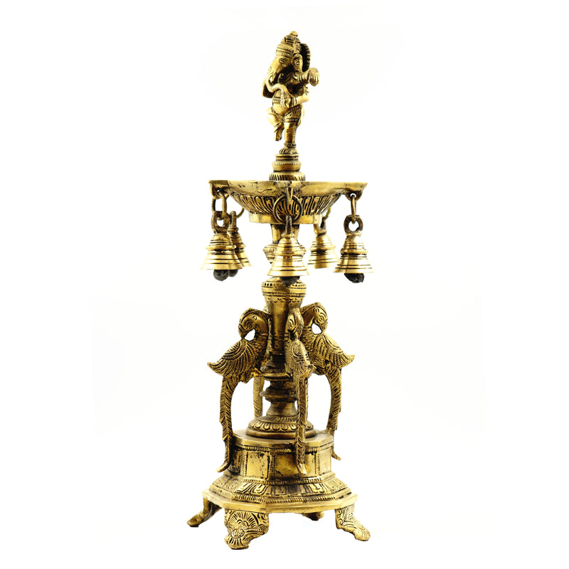 Dancing Ganesha Oil Lamp