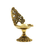 Brass Craving Oil Diya
