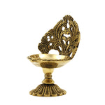 Brass Craving Oil Diya