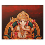 Ganesha Canvas Painting With Frame