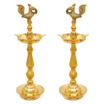 Brass Kerala Fancy Lamps pair ragaarts.myshopify.com