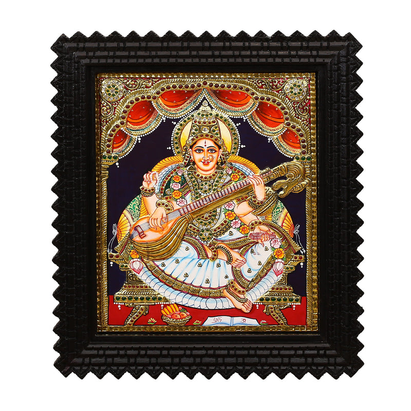 Tp Emb Saraswathi ragaarts.myshopify.com