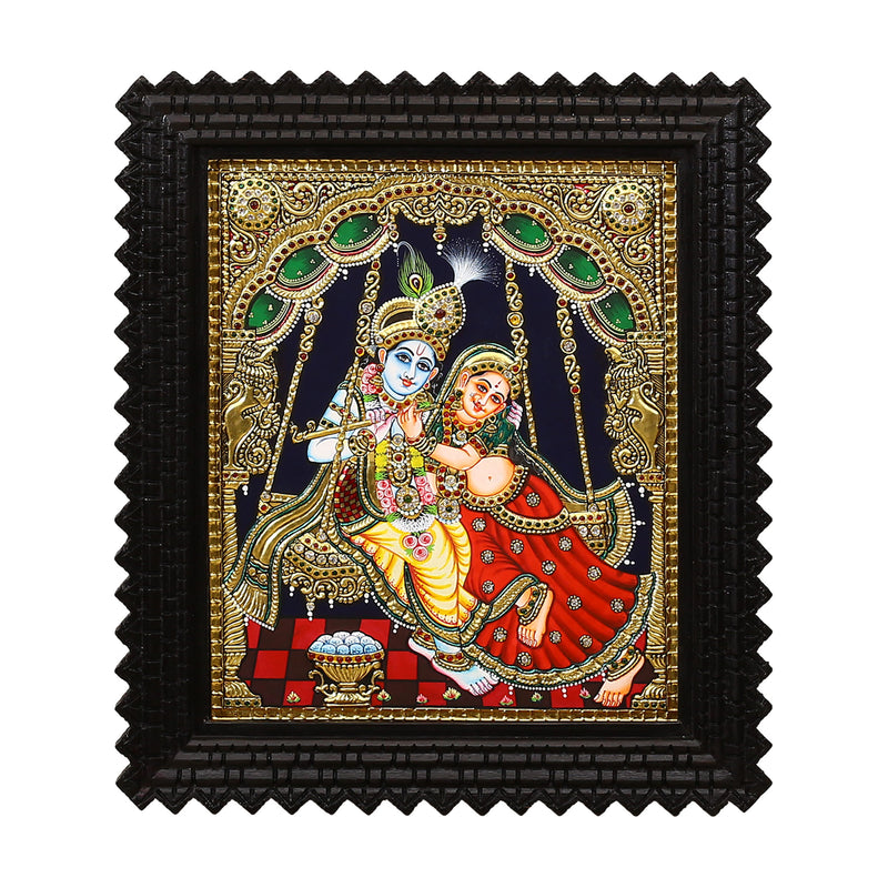 Tp Emb Swing Radha Krishna ragaarts.myshopify.com