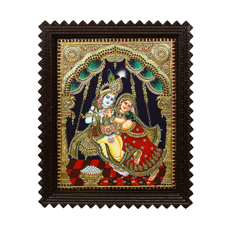Tp Emb Swing Radha Krishna ragaarts.myshopify.com