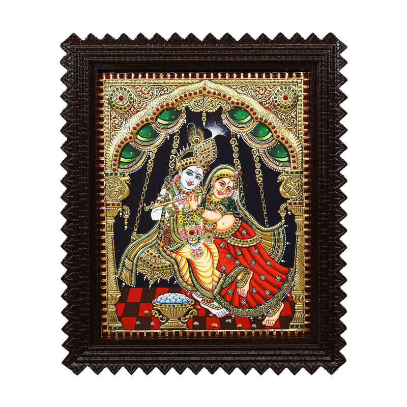 Tp Emb Swing Radha Krishna ragaarts.myshopify.com
