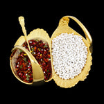 Brass Duck with spoon w/b ragaarts.myshopify.com