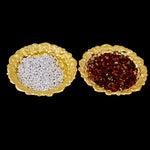 Brass Gold Plated 2 Bowls With Velvet Box ragaarts.myshopify.com