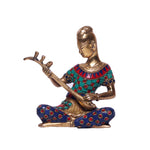 Musical Man with Stone Finish Idols