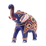 Standing Elephant With Stone Work