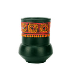 Terracotta Pen Stand With Painted