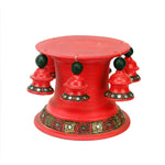Terracotta Urli Stand Painted