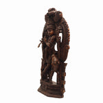 Waghai Wood Standing Krishna