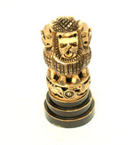 Wooden Ashoka Pilar Painted