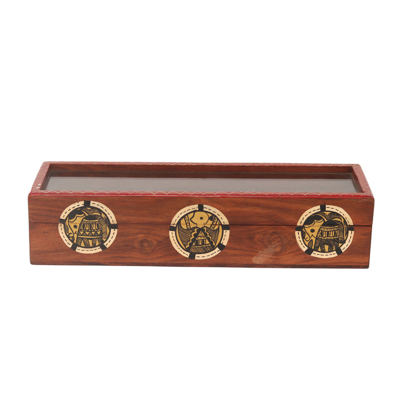 Wooden Masala Box