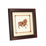 Horse Wooden Carving Frame