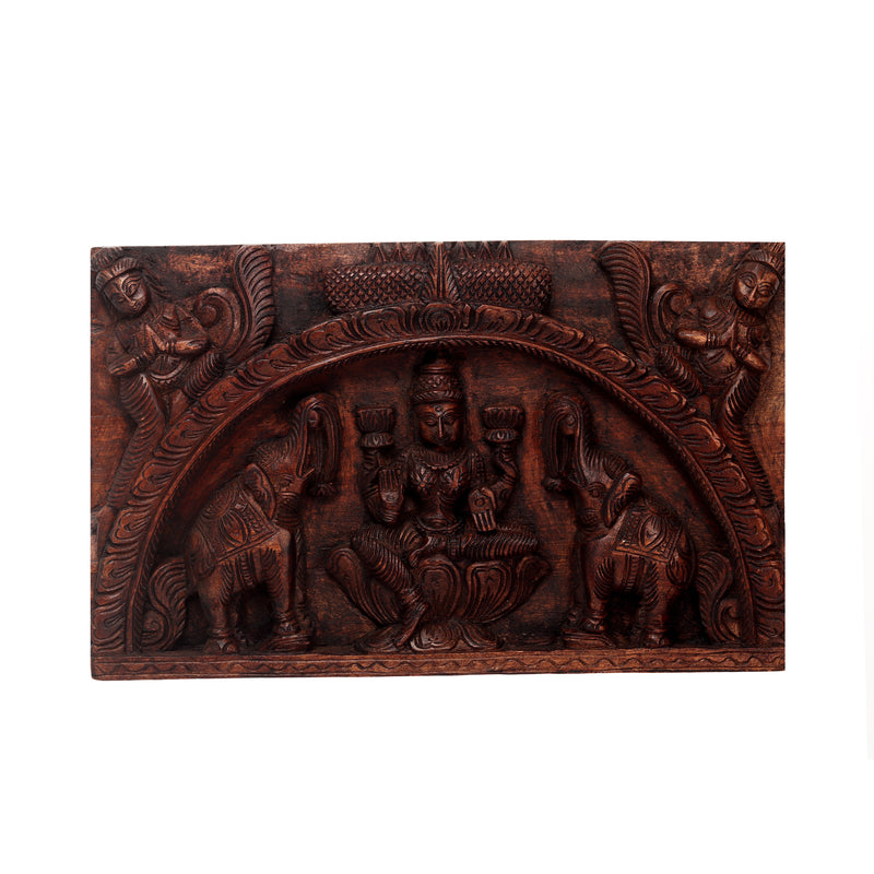 Waghai Wood Wall Hanging Laxmi Panel