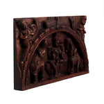 Waghai Wood Wall Hanging Laxmi Panel