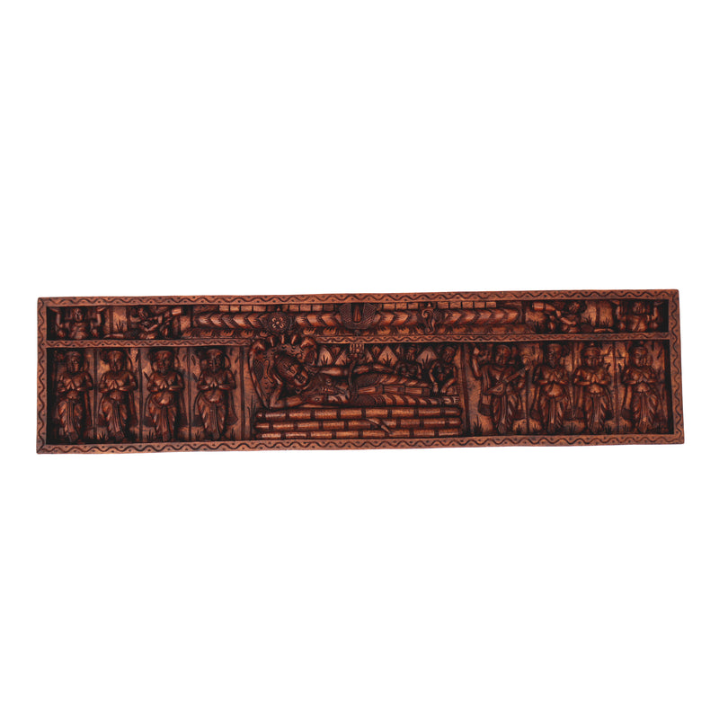 Waghai Wooden Anantapandanava Wall hanging Panel