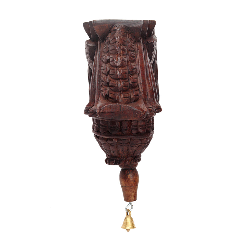 Waghai Wood Wall Bracket With Bell