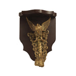 Brass Wall Hanging Parrot With Bell